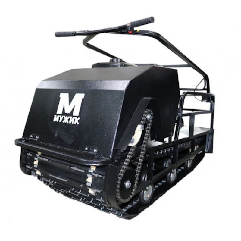 Мотобуксировщик Мужик КLUXE600/1450, катковая подвеска, двигатель KP4603A 20 л.с. в Переславле
