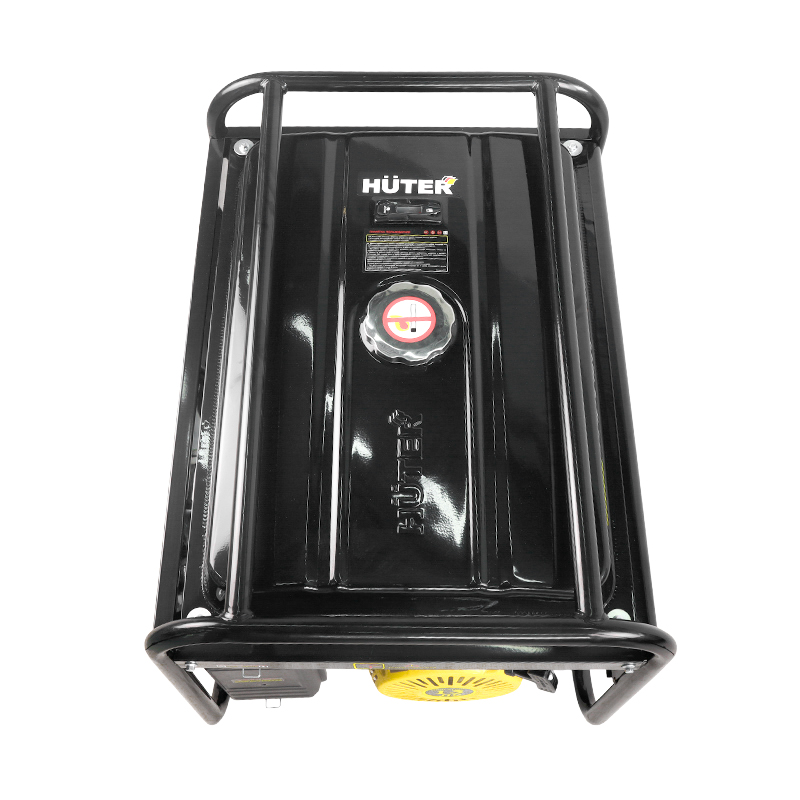 Однофазный бензиновый генератор Huter DY6500L (5 кВт, 4-х тактный двигатель, ручной запуск)
