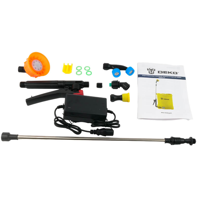 Аккумуляторный садовый опрыскиватель для участка Deko DKSP12 065-0951 (12V, расход жидкости 3 л/мин) в Иваново