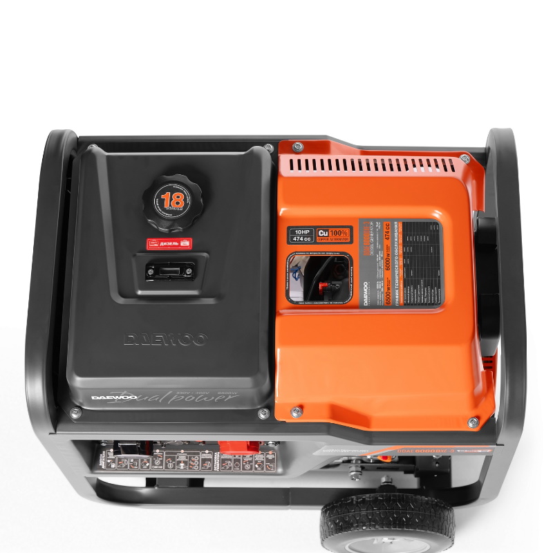 Дизельный генератор Daewoo DDAE 6000DXE-3 в Угличе