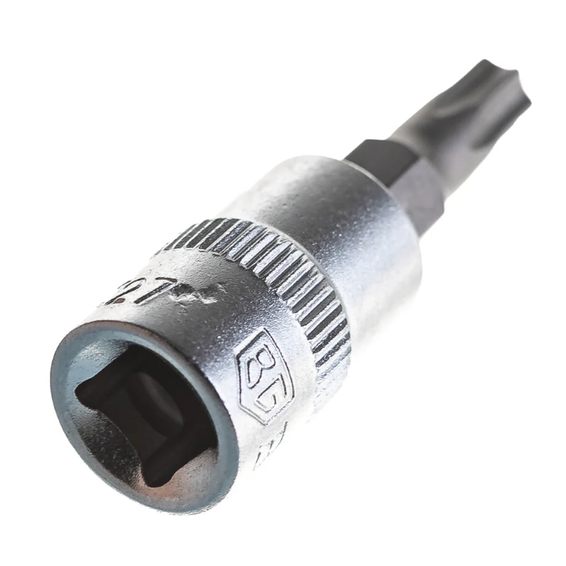 Бита-головка Berger BG2224, 1/4", Torx с отверстием Т27 в Иваново