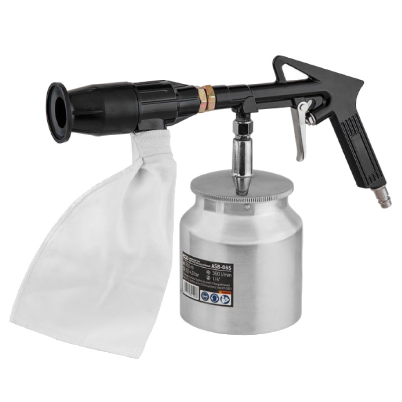 Пистолет пескоструйный с баком Eco ASB-06S 2169₽