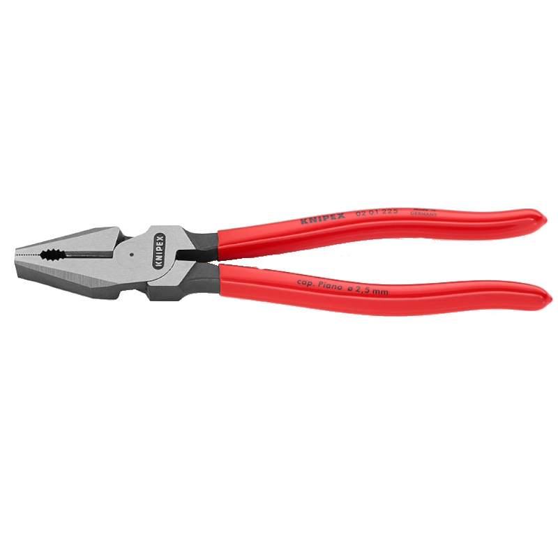Плоскогубцы комбинированные Knipex KN-0201225 особой мощности 225 мм обливные ручки 4833₽