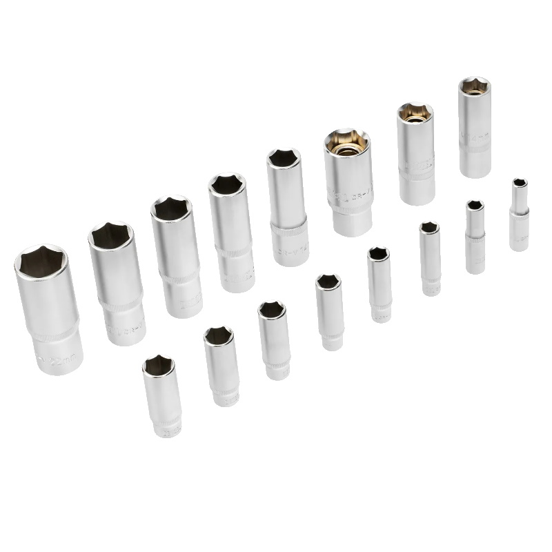 Набор инструментов Denzel 15814, 1/2", 1/4", CrV, S2, пластиковый кейс, 109 предметов