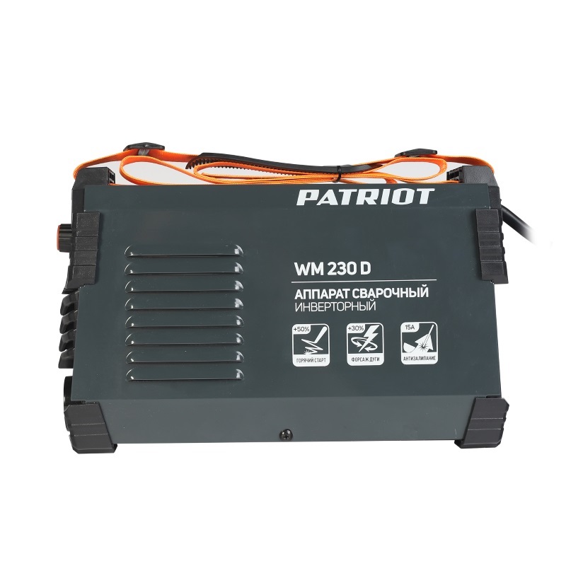 Аппарат сварочный инверторный Patriot WM230D, диаметр электрода 5мм в Костроме