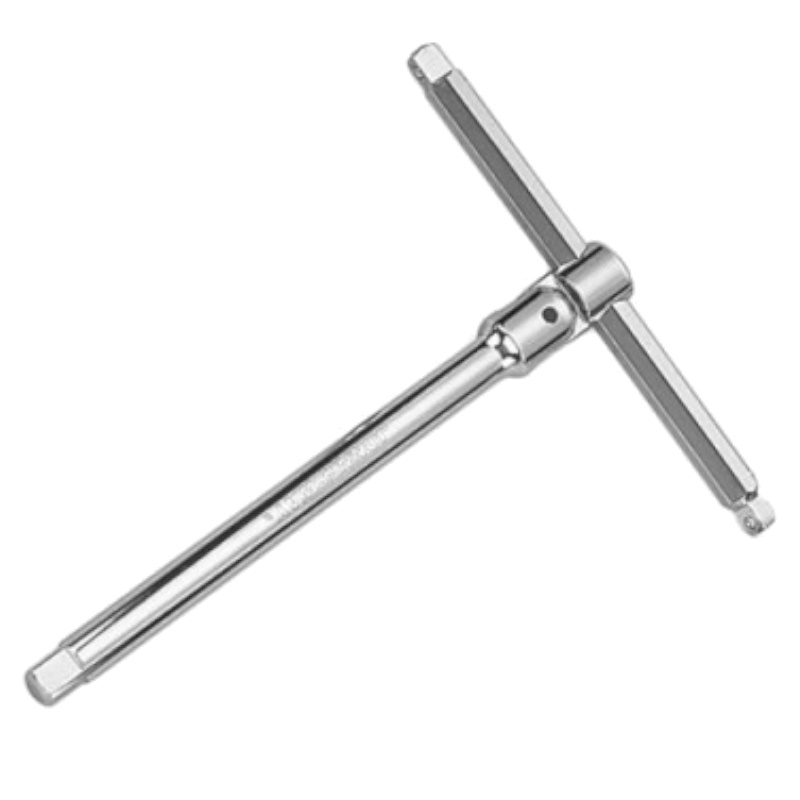 Удлинитель Т-образный Jonnesway S43H210 047605, трехсторонний, 1/4",3/8",1/2"DR, 250-200 мм в Кинешме