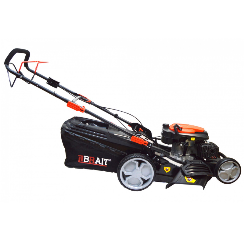 Газонокосилка бензиновая Brait BLM4052SM PRO, ширина скашивания 52 см, самоходная06.03.017.102 в Угличе