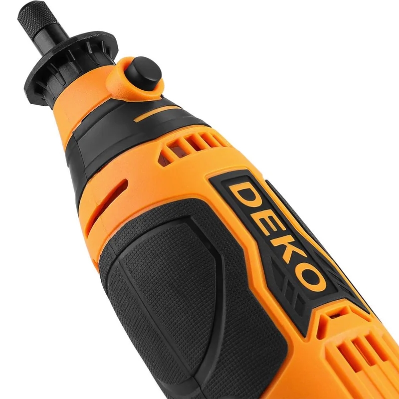 Электрический гравер в кейсе Deko DKRT200W 083-1066, с регулировкой скорости, 200 Вт, + набор аксессуаров 43 в Александрове