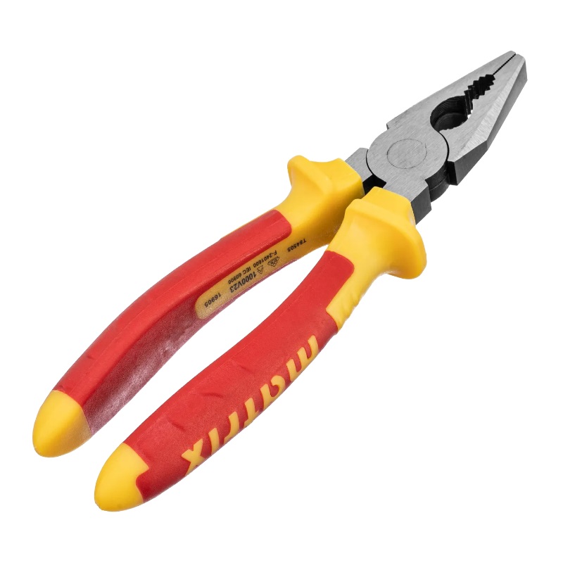 Плоскогубцы комбинированные Matrix Insulated 16905 (200 мм, двухкомпонентные рукоятки) в Твери