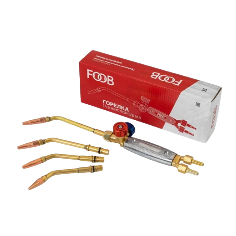Горелка ацетиленовая FOOB F55.10.1, Г2-М, нак. № 0, 1, 2, 3  в Коврове