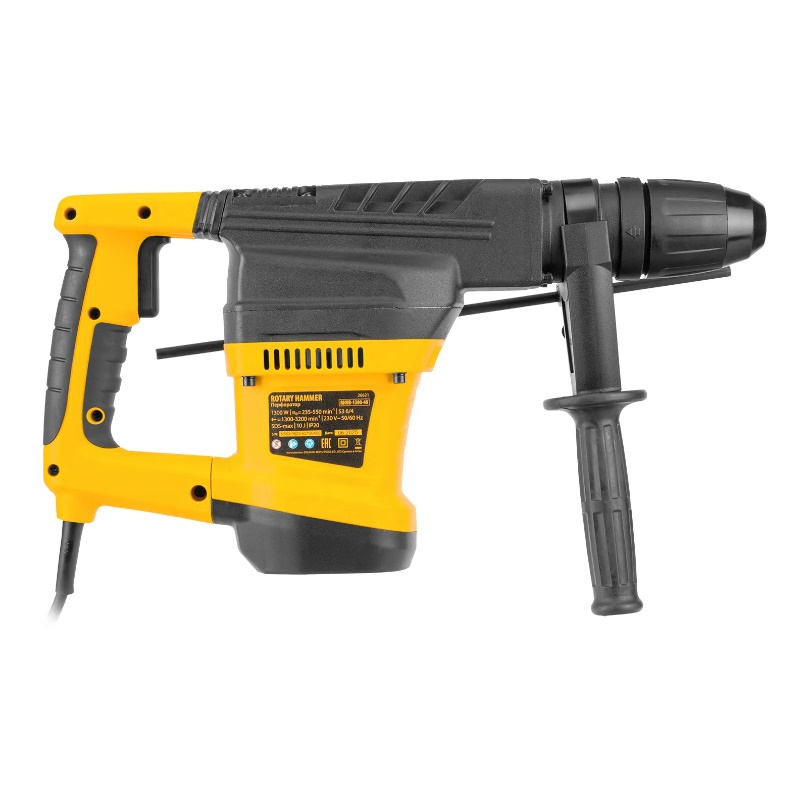 Перфоратор электрический Denzel RHVB-1300-40 26621, SDS-Max, 1300 Вт, 10 Дж, 2 режима в Переславле
