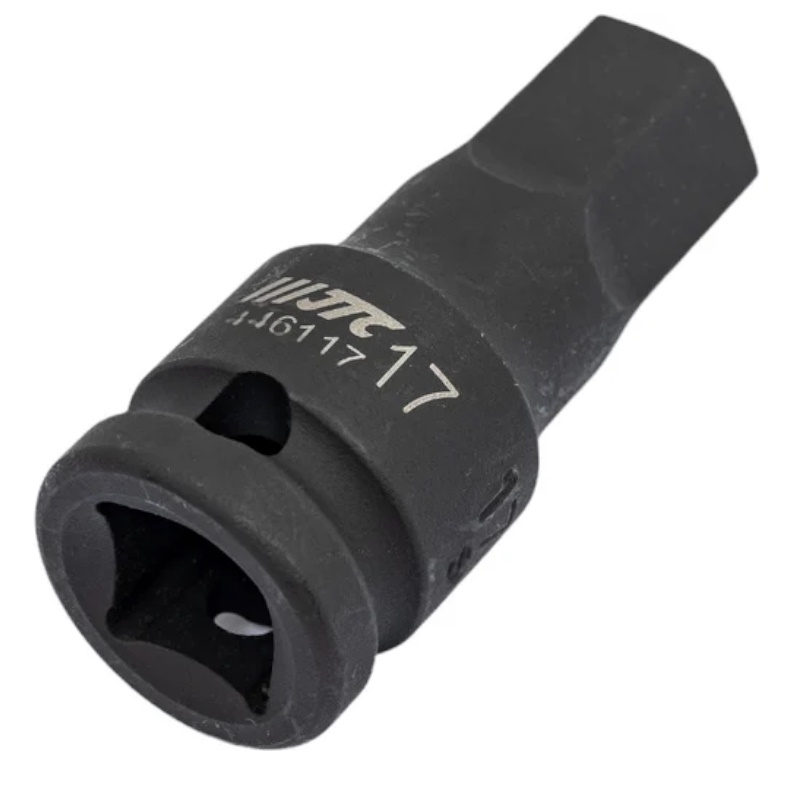 Головка торцевая ударная JTC JTC-446117, HEX, 1/2", H-17, диаметр 25, длина 60мм  в Муроме