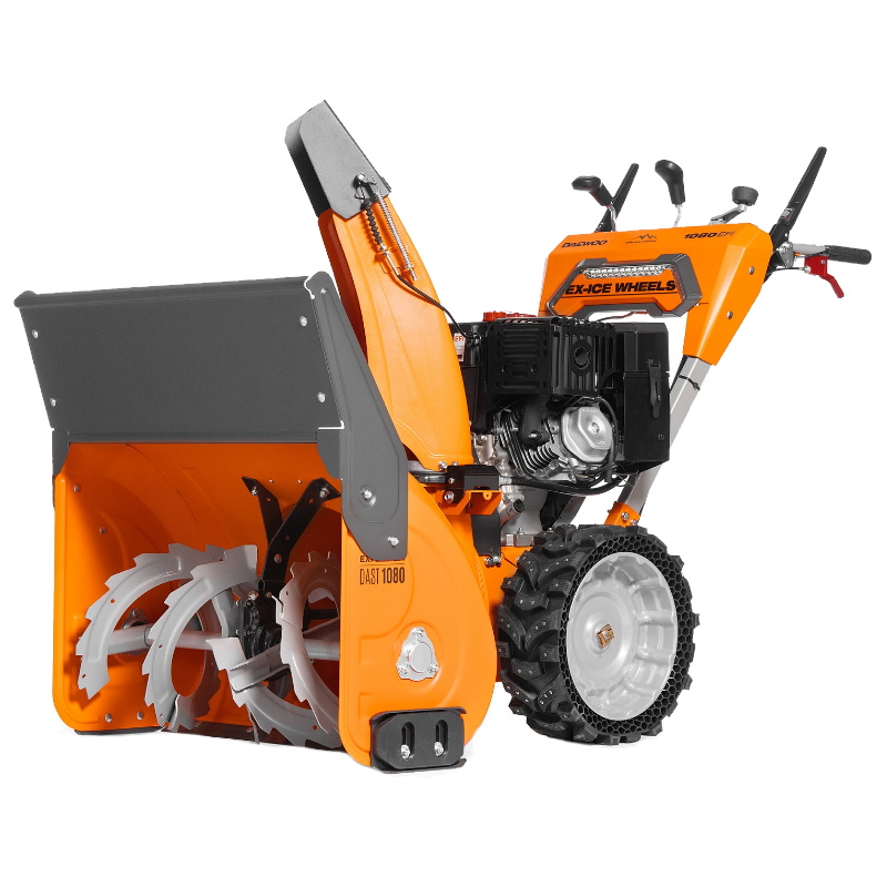 Снегоуборщик бензиновый Daewoo DAST 1080 EFI, 13 л.с, 310 см3, ширина уборки 77 см, выброс снега 16 м в Туле