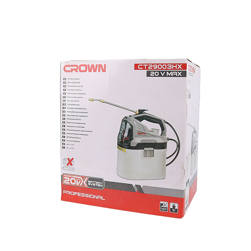 Аккумуляторный опрыскиватель Crown CT29003HX 20В B3+, без АКБ и ЗУ в Иваново