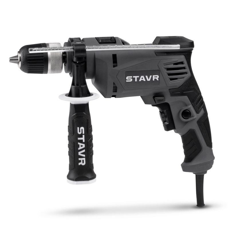 Дрель ударная Stavr SID 750-13Q 9030100456, 750 Вт, 13 мм, 2 режима, БЗП 13 мм, 0-3000 об/мин в Вологде
