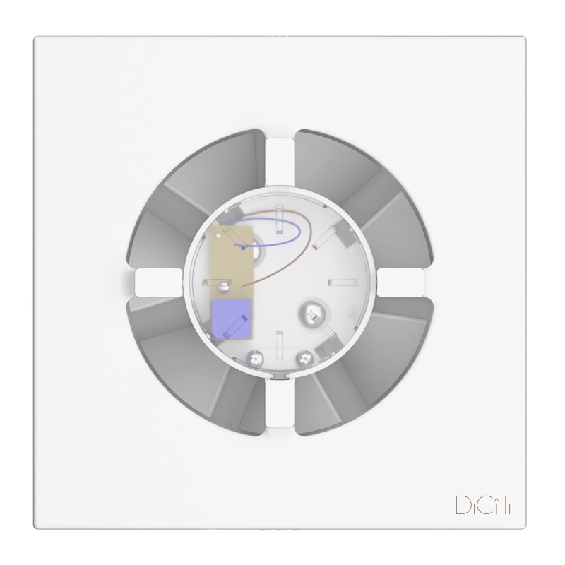 Вентилятор осевой Era Diciti Aeon 4C, D=100, обратный клапан  в Ярославле