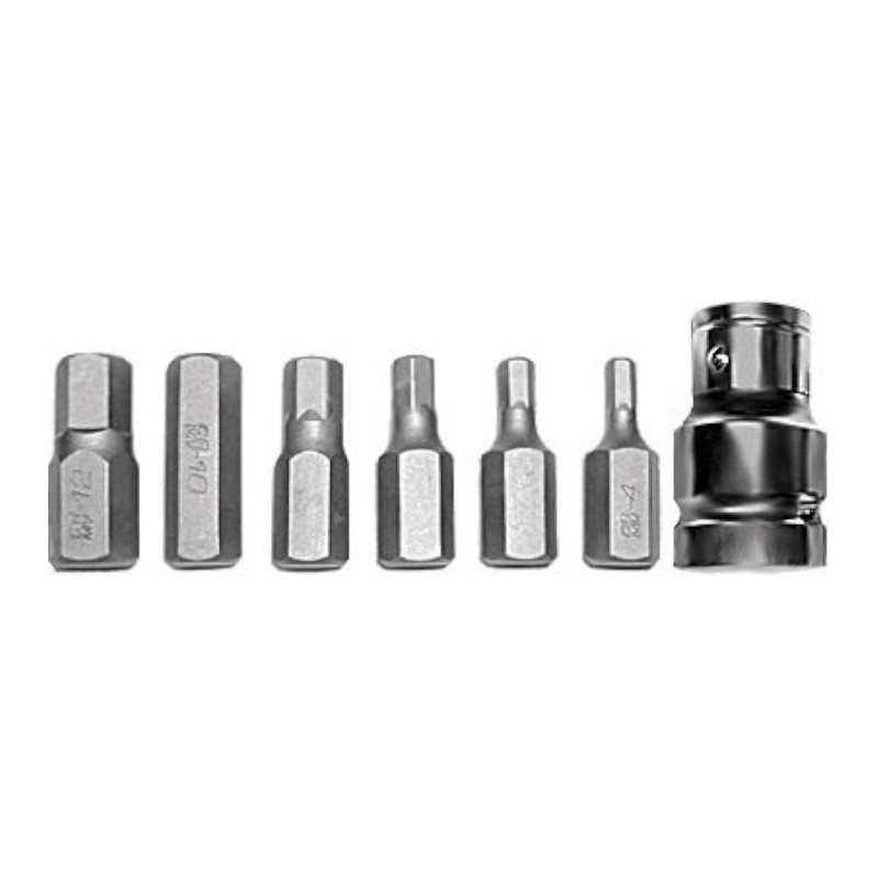 Набор бит Fit 57807 6-гранных 7 шт CrV 460₽