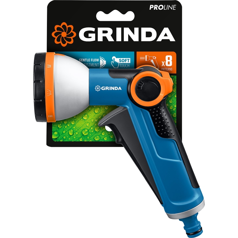 Пистолет-распылитель Grinda PROLine X-8, 8-427145_z02 (8-позиционный) в Рыбинске