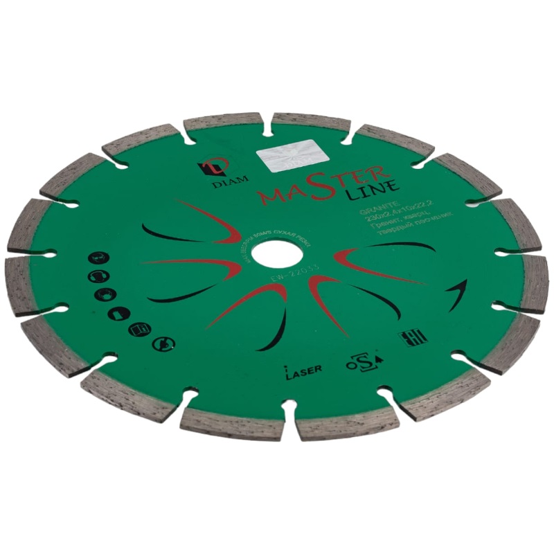 Алмазный диск по граниту Diam Master Line 000597 (230x2,4x10x22,2 мм) в Вологде