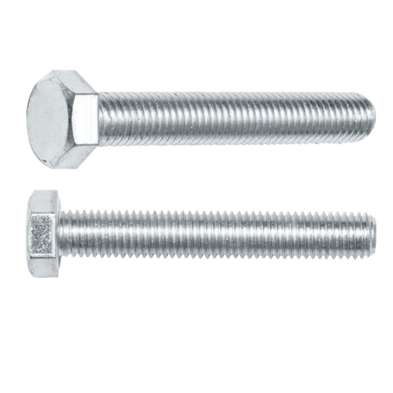 Болт Starfix SMZ1-15465-10 М8х12 мм шестигранный цинк класс прочности 58 DIN 933 10 шт в зип-локе 67₽