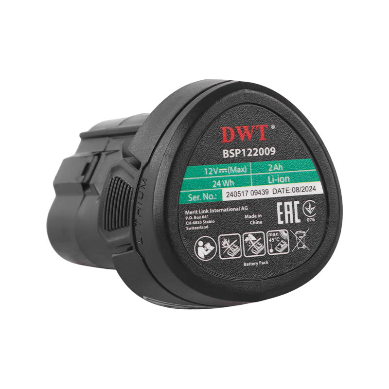 Аккумуляторная дрель-шуруповерт DWT ABSP-12 NF-2 BMC, 12V, 12В/2Ач Li-ion, 24 Нм, 2 скорости, 0-400/0-1350 об/мин, 2 АКБ ЗУ во Владимире