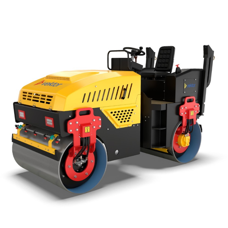 Виброкаток Vektor VRDR-3000 00-00002370, (Changchai ZN390B), с сидением оператора в Муроме