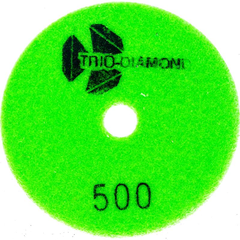 Алмазный гибкий шлифовальный круг Trio-Diamond Черепашка №500 (100 мм)