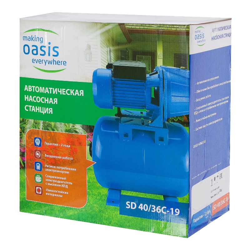 Станция насосная Oasis SR 40/36C-19 в Иваново
