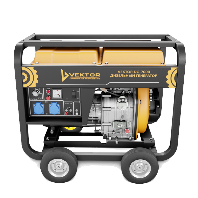 Дизельный генератор Vektor DG-7000, 00-00005392 в Твери