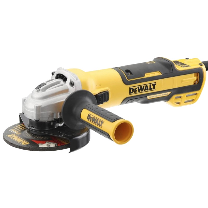 Угловая шлифмашина (болгарка) DeWalt DWE4357, 125 мм, 1700 Вт, плавный пуск, регулировка оборотов в Твери