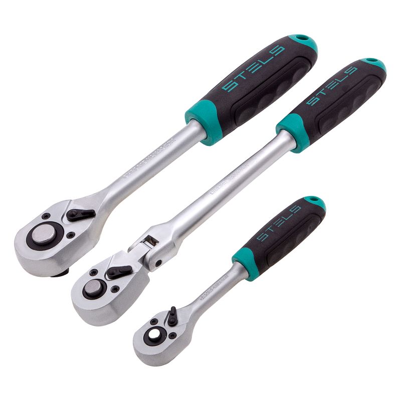 Набор инструментов Stels 14107 (1/2", 1/4", 3/8", пластиковый кейс, 142 предмета) в Муроме