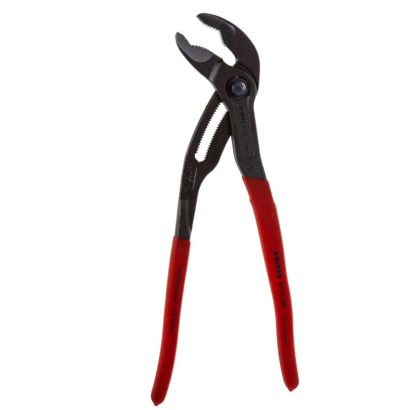 Клещи переставные Knipex COBRA KN-8701300SB, зев 70 мм, длина 300 мм, фосфатированные, обливные ручки в Муроме