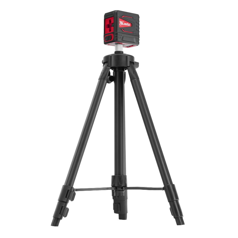 Лазерный уровень MTX QBC RED Pro SET 350105, 10 м, красный луч, батарейки, штатив