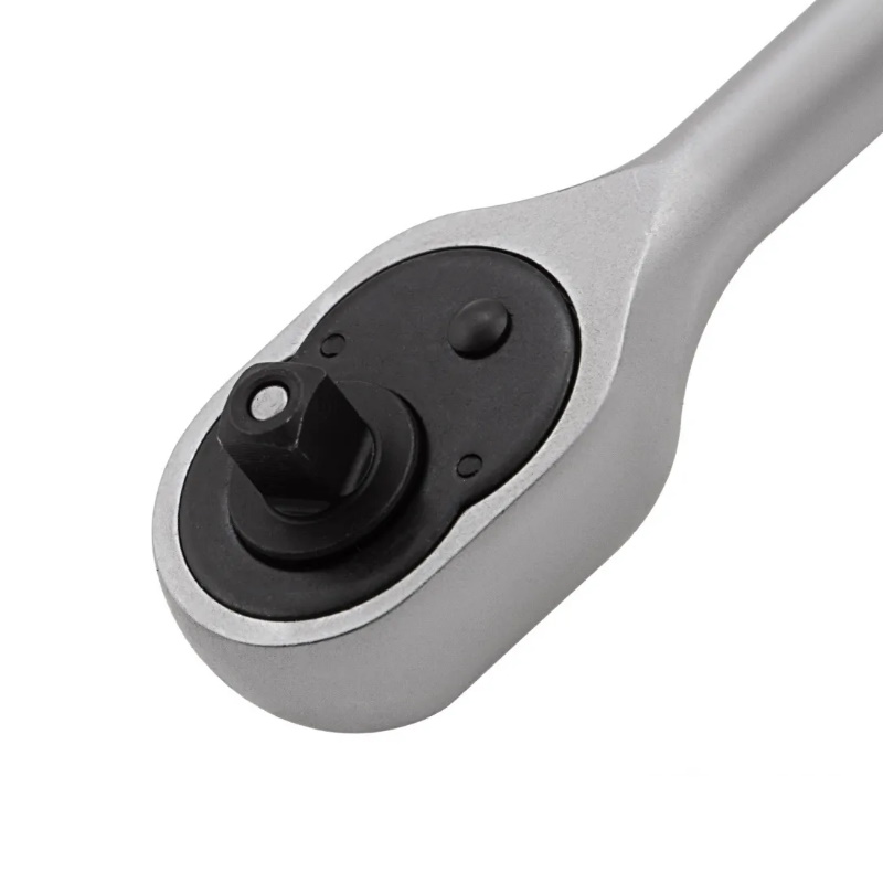 Набор торцевых головок Stels 14125, 1/4", 4-13мм, с трещоточным ключом, CrV, 11шт