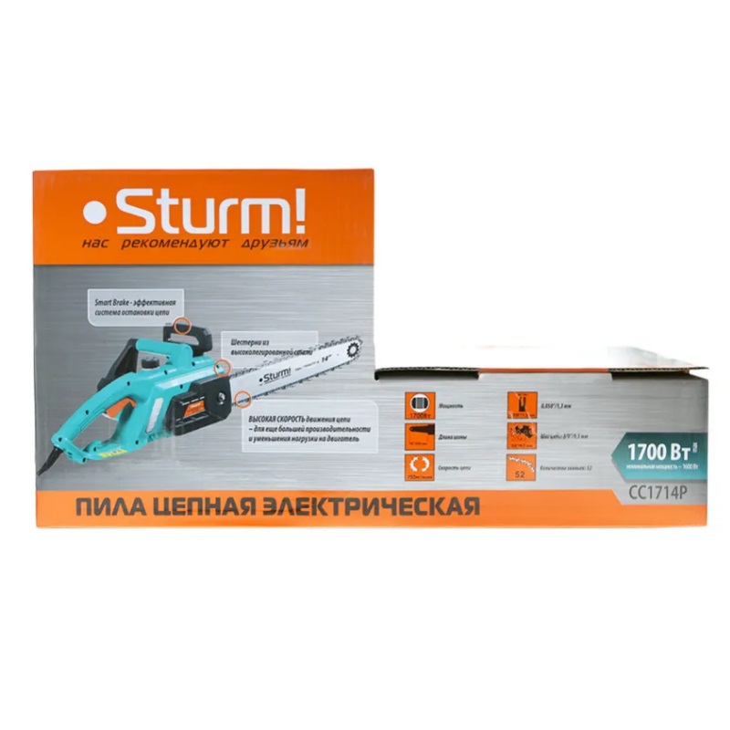 Пила электрическая цепная Sturm CC1714P во Владимире