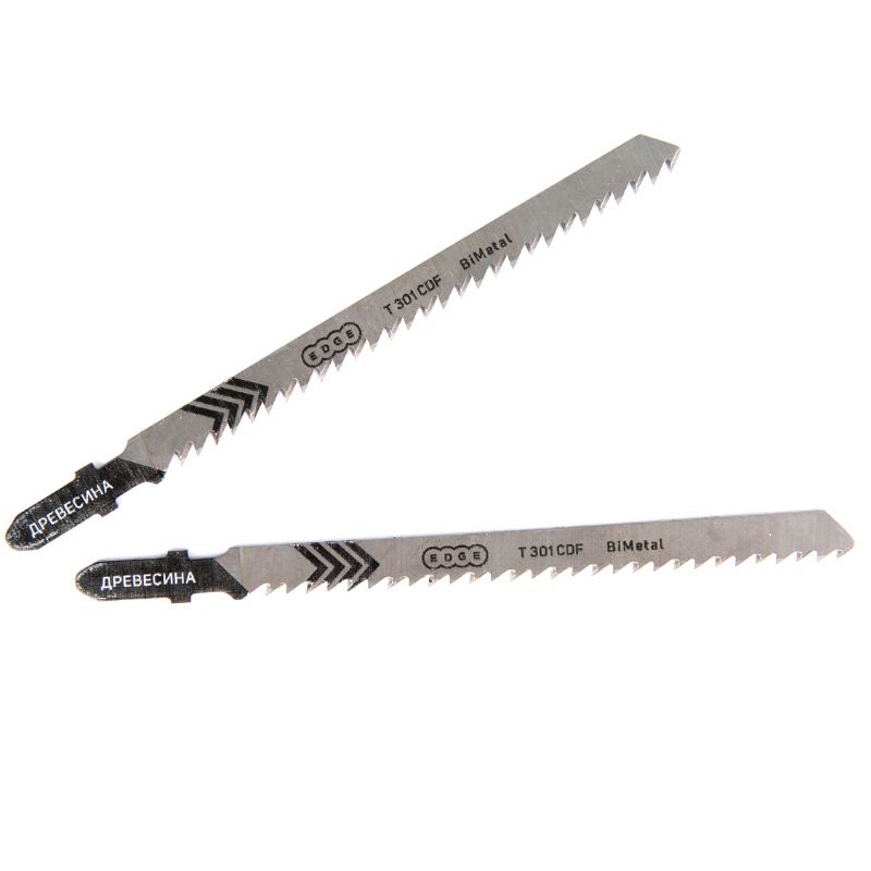Пилка для лобзика по дереву  EDGE by Patriot T301CDF 814010012, 2шт. в блистере в Муроме