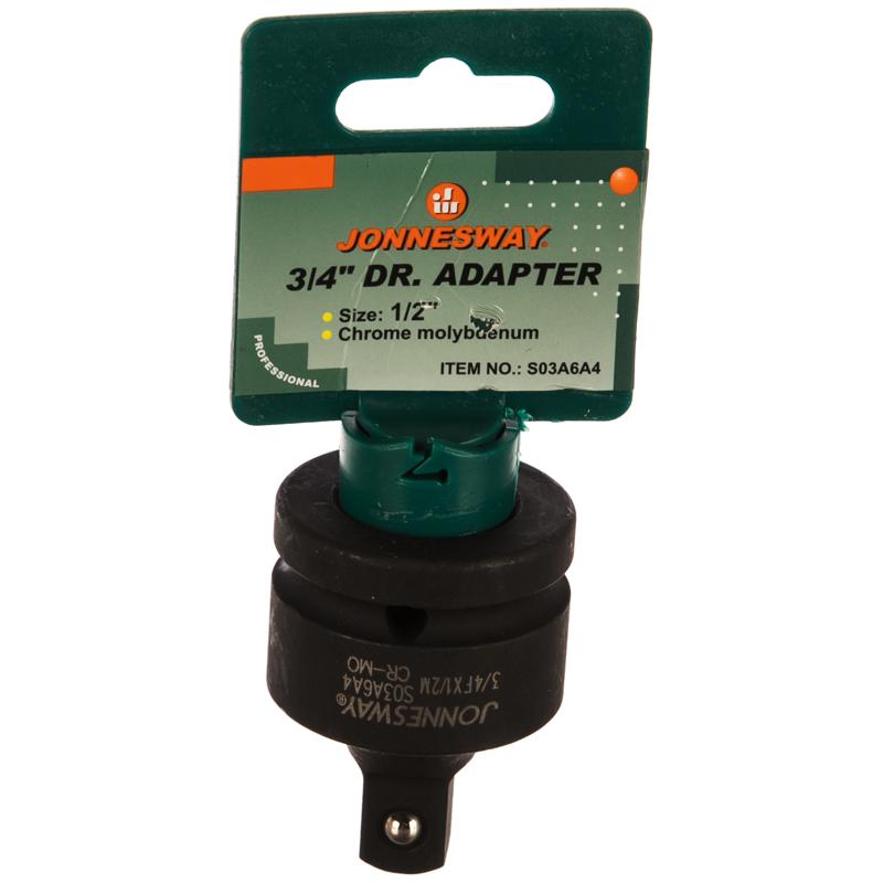 Адаптер для ударных головок Jonnesway 3/4"(F) - 1/2"(M), S03A6A4 в Твери