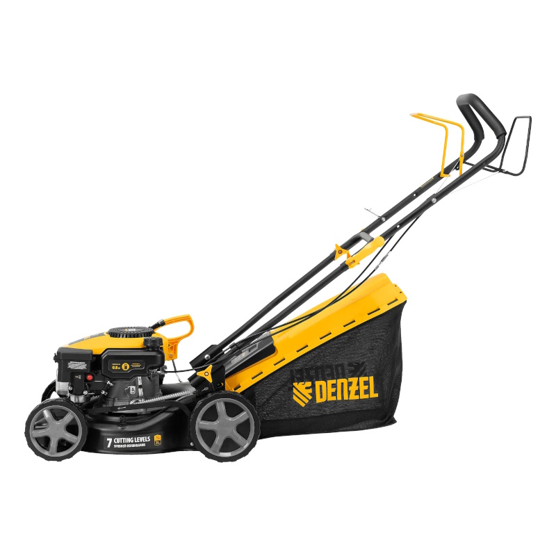 Газонокосилка бензиновая Denzel GLD-410SP-K, 3,5 л.с., ширина скашивания 41 см, 58813
