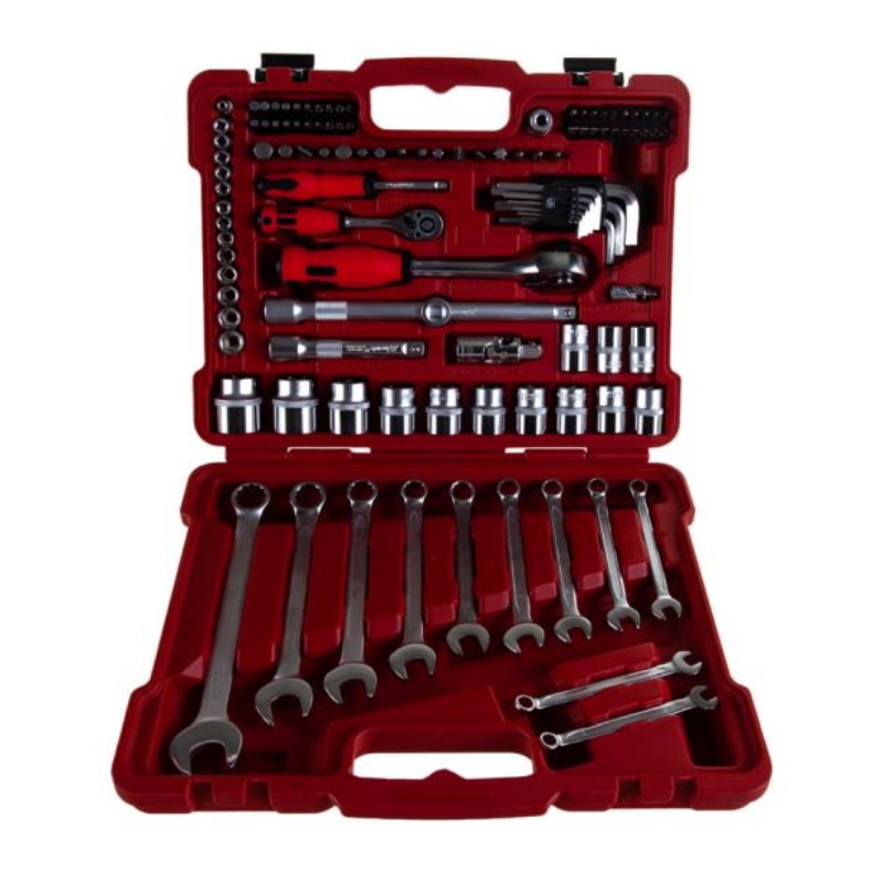 Набор инструмента слесарно-монтажный с квадратами Matrix 13586, 1/4", 1/2" и 5/16", 112 предметов  в Туле