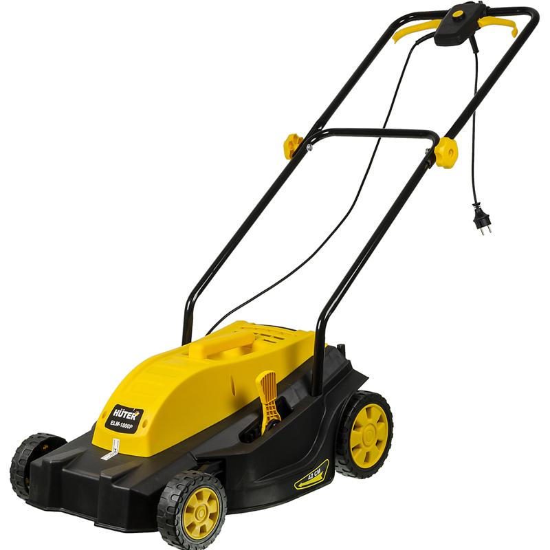 Электрическая газонокосилка Huter ELM-1800P (травосборник пластик, ширина скашивания 42 см, 1800 Вт) в Твери