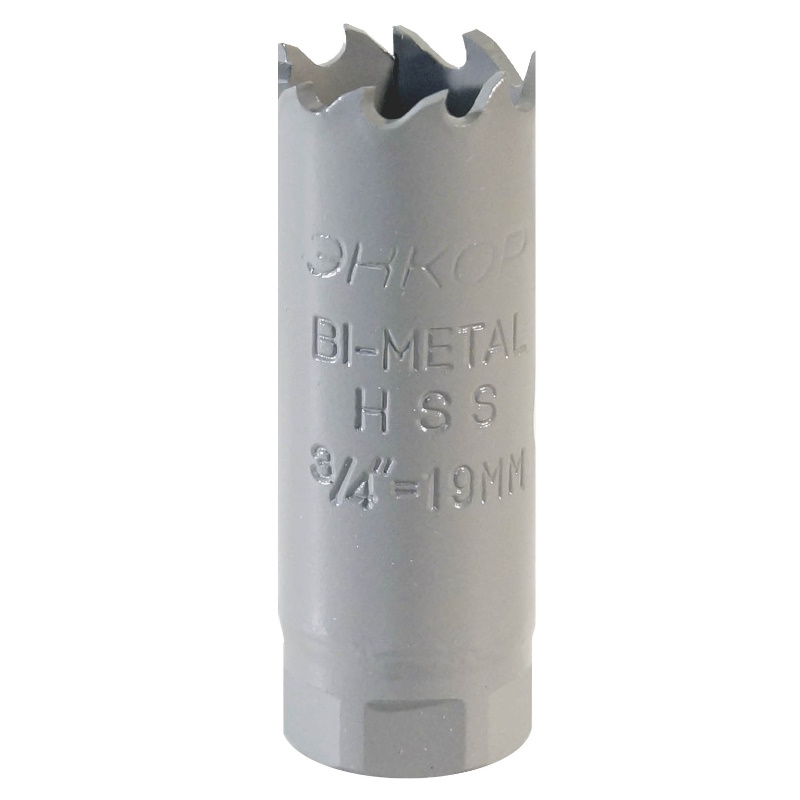 Коронка по металлу Энкор Bi-Metal М3 24119, 19 мм в Угличе