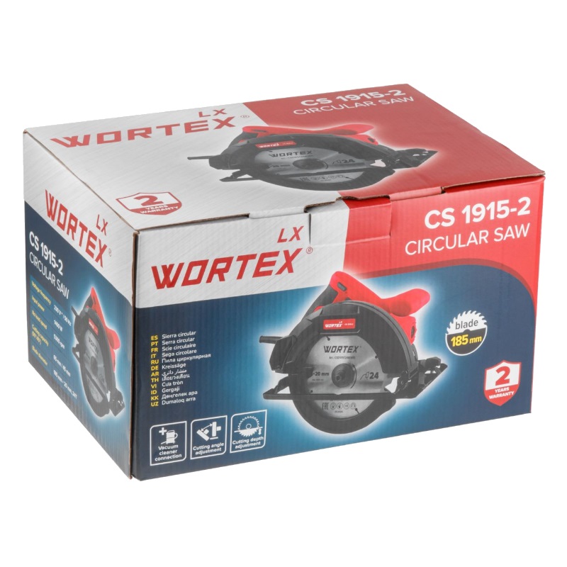 Циркулярная пила Wortex LX CS 1915-2 1333556