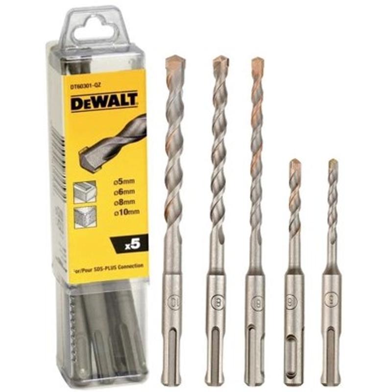 Набор буров SDS-plus Industrial DeWalt DT60301-QZ, 5 шт. в Туле