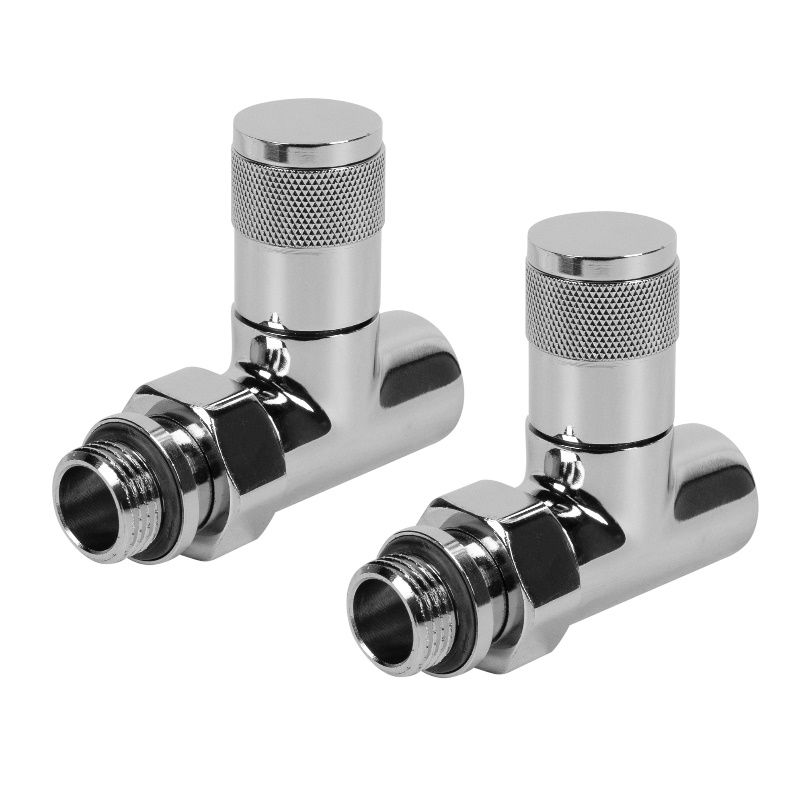 Набор дизайн-вентилей Royal Thermo PIANO НС-1161360 прямой хром 12 2205₽