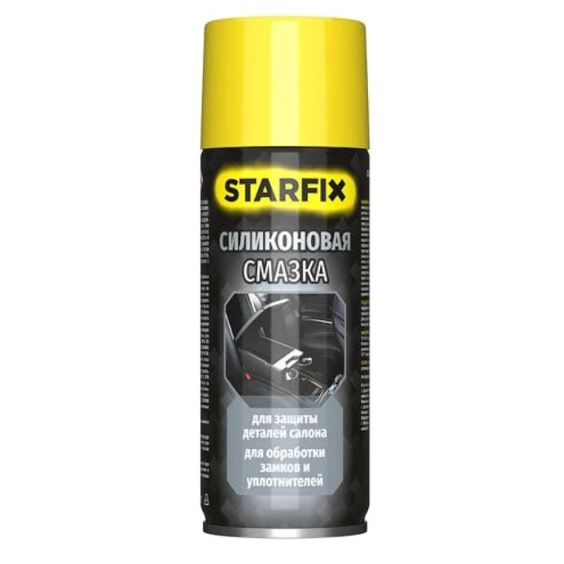 Смазка силиконовая Starfix SM-64085-1, 520 мл (аэрозоль)