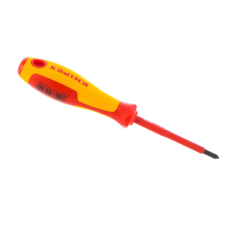 Отвертка крестовая Knipex KN-982401, изолированная, 1000В, PH 1х80мм в Александрове