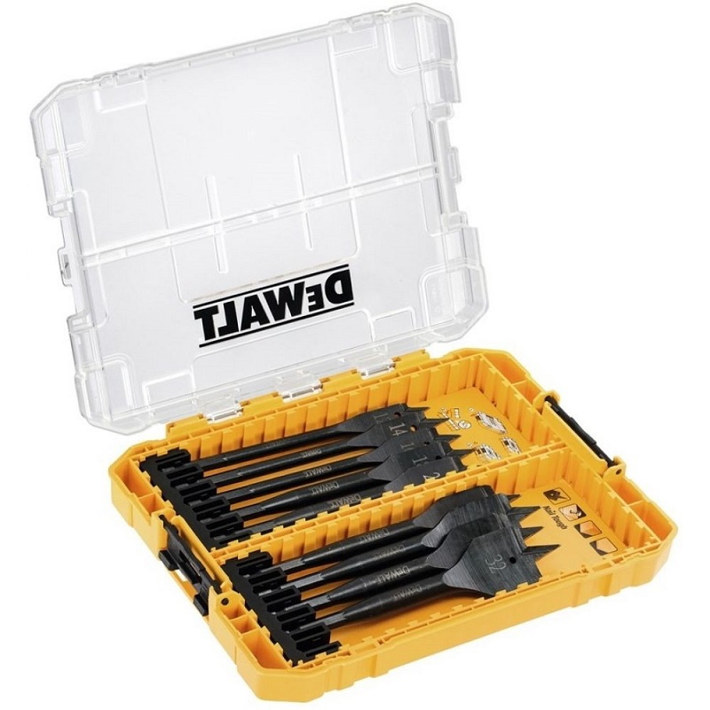 Набор сверл перьевых DeWalt IMPACT 12-32 мм, 8 штук в Костроме