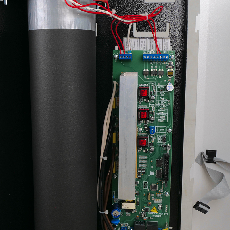 Котел тэновый электрический Teplodom i-TRM SILVER StS-6 (P=6кВт, 220/380В, Sотапл=60 квм, ТЭН из нержавеющей стали) во Владимире