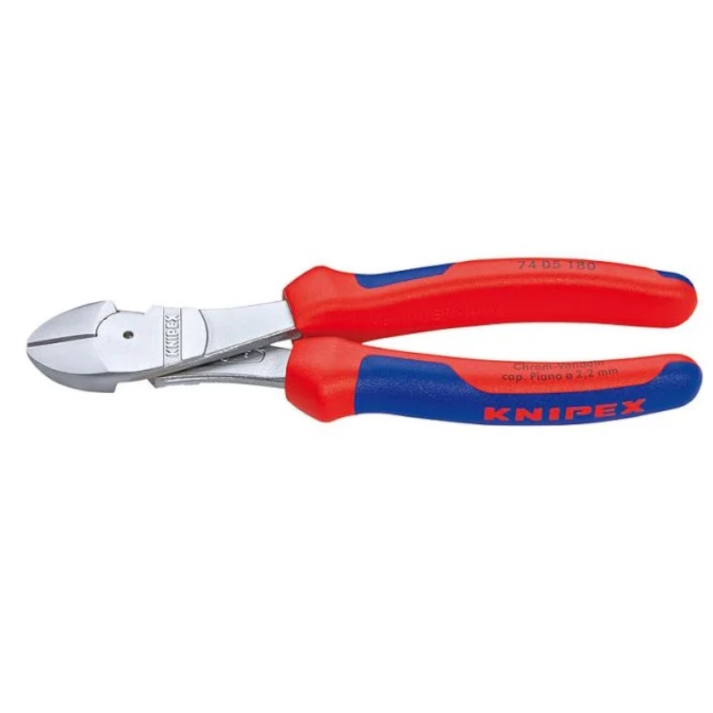 Бокорезы Knipex KN-7405180, особо мощные, 180 мм, хром, 2-компонентные ручки в Костроме
