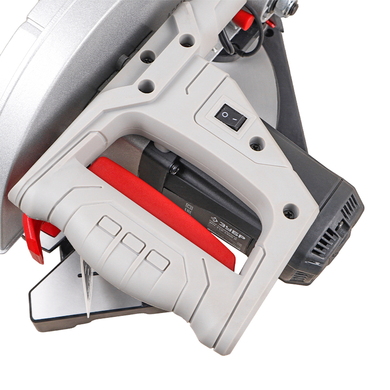 Торцовочная пила Зубр ЗПТ-210-1400 Л (электрическая, ширина пропила под углом 85-120 мм)